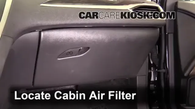 2013 Lincoln MKZ 2.0L 4 Cyl. Turbo Filtre à air (intérieur) Changement